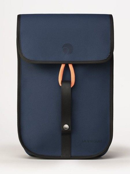 Sac à dos upcyclé GRAVELOT Bleu Océan