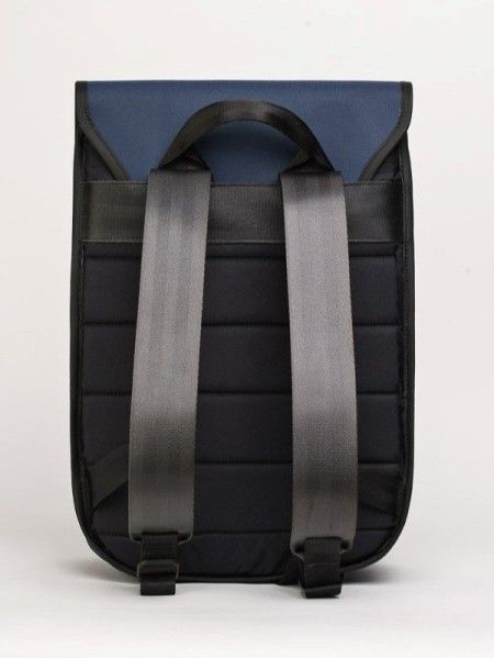 Sac à dos upcyclé GRAVELOT Bleu Océan