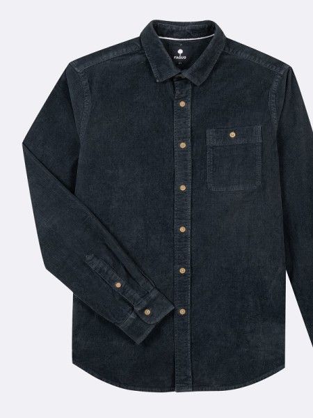 Chemise velours côtelé Marine ONCA