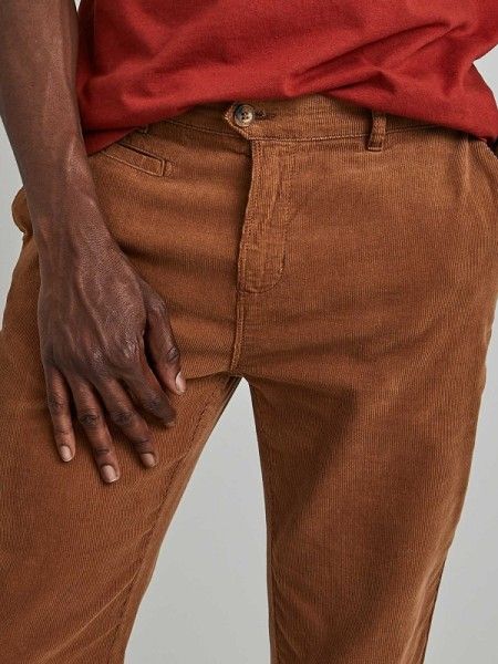 Pantalon velours côtelé Camel BRIX