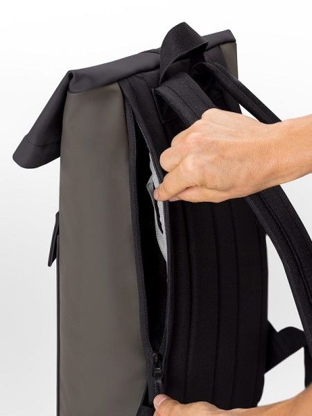 Sac à dos Noir Gris foncé - JASPER Médium