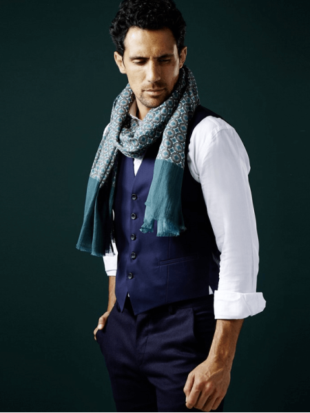 Chèche chic et rétro en coton bio - WADI RUM