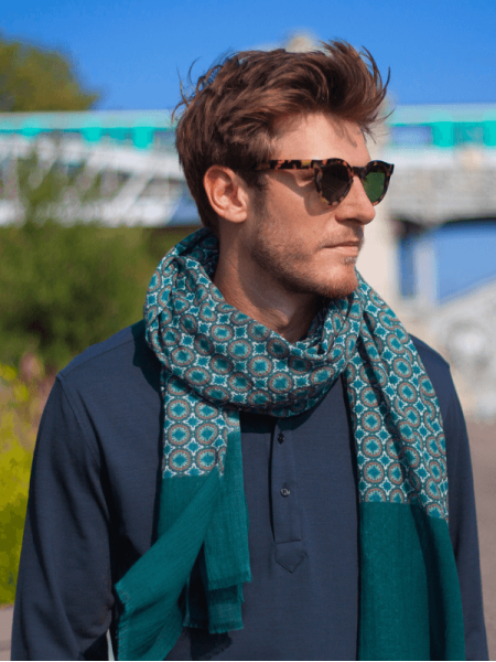 Chèche chic et rétro en coton bio - WADI RUM