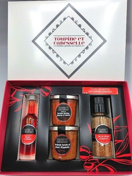Coffret apéritif Saveurs pimentées
