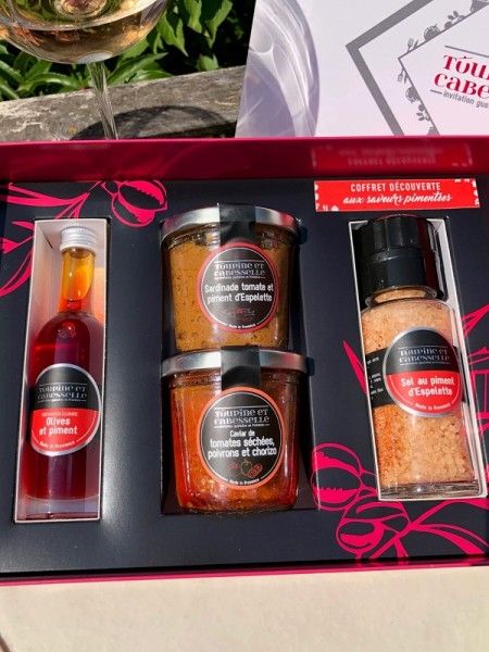 Coffret apéritif Saveurs pimentées