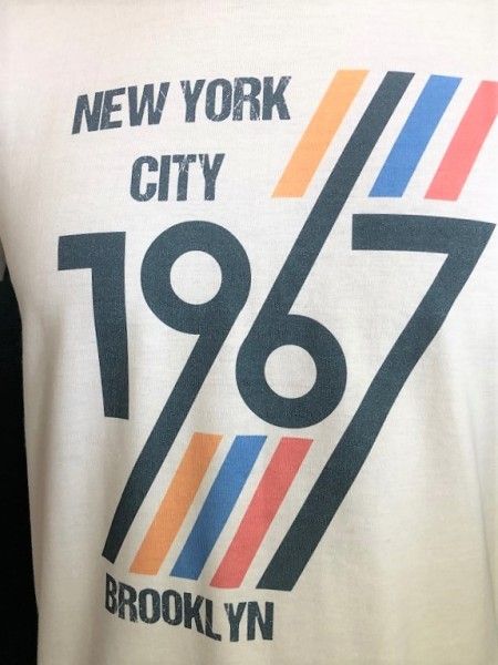 T-shirt Rétro NYC 1967- Blanc