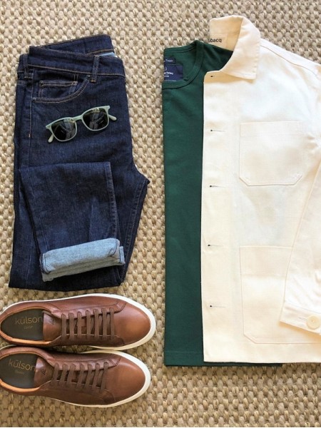 LA GARCONNIERE - Look "se mettre au vert"