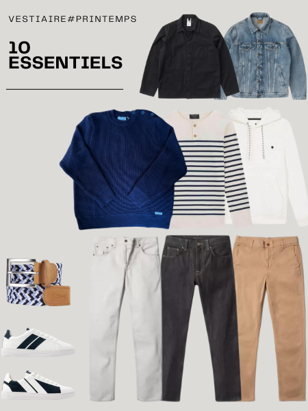 10 essentiels de son vestiaire - Printemps 2024